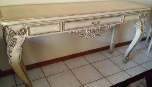 FRENCH COLONIAL  CONSOLE TABLE 165 cm L X 57 cm  W X 88 cm H / COLLECTION ONLY