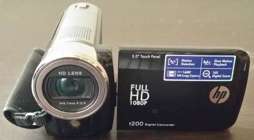 HP FULL HD 1020P DIGITAL CAMCORDER DIGITAL CAMERA