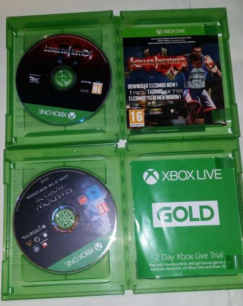 TWO XBOX ONE GAMES