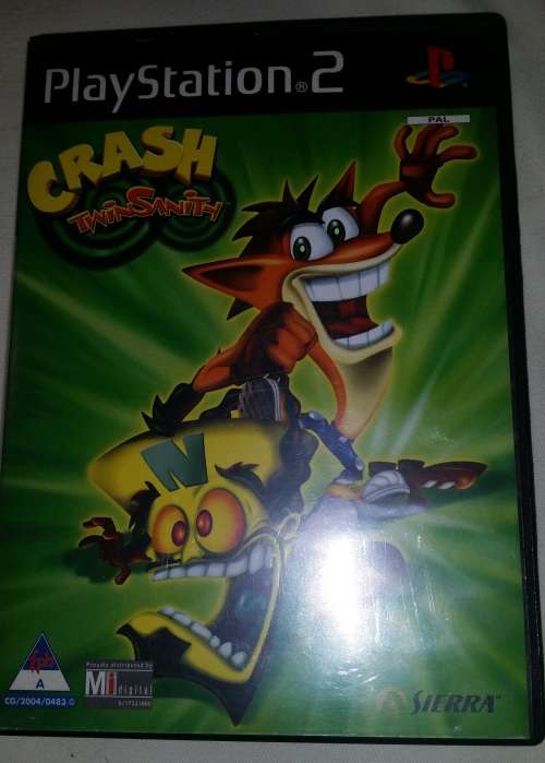 PLAYSTATION 2 GAME CRASH