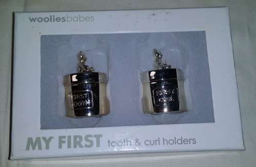 BABY FIRST TOOTH AND CURL STORAGE JAR SET