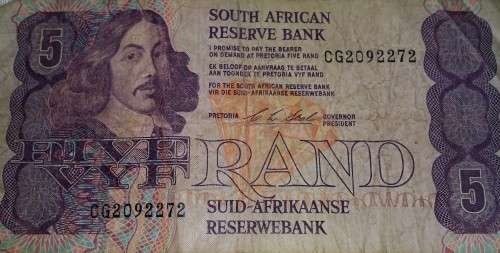 FIVE RAND NOTE - CL STALS
