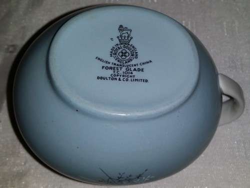 12 Piece Royal Doulton Forest Glade Tea Set
