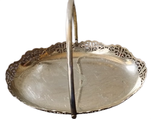 EPNS Silver Plated  Dish  With Handle