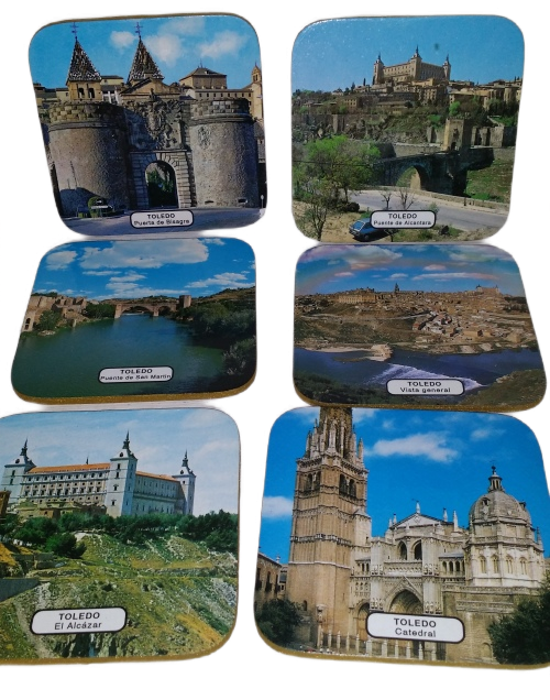 SET OF SIX COASTERS