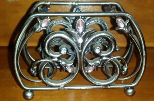Metal Coaster Stand Holder 9 x 6 x 3.5 cm
