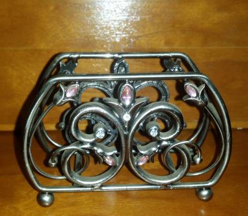 Metal Coaster Stand Holder 9 x 6 x 3.5 cm