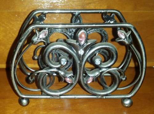 Metal Coaster Stand Holder 9 x 6 x 3.5 cm