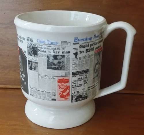 NEWS MUG LARGE 12 X 10 CM