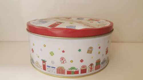 ROUND TIN 20 X 9  CM