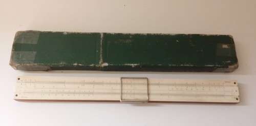 DIWA No.301 MADE IN DENMARK SLIDING RULER