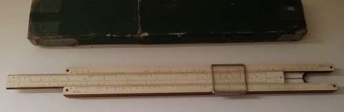DIWA No.301 MADE IN DENMARK SLIDING RULER