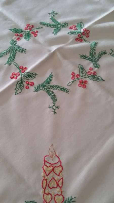 Embroidery   Table Cloth   85 CM