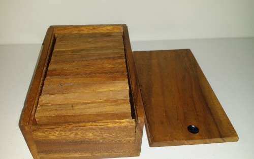 JENGO WOODEN 34 BUILDING BLOCKS GAME