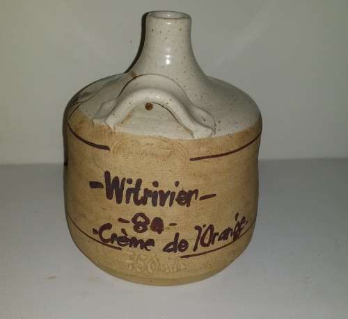 Pottery Decanter 16 cm
