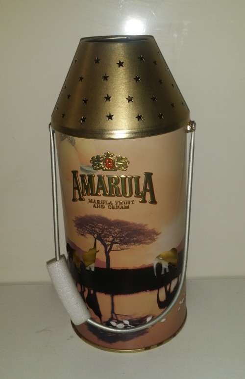 AMARULA TIN BOTTLE / CANDLE HOLDER