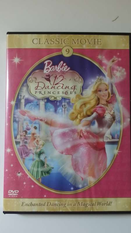 DVD - BARBIE DANCING PRINCESSES