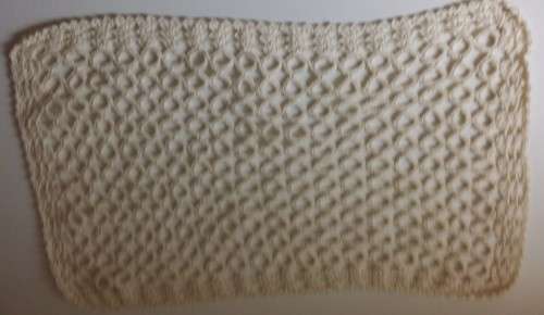 CROCHET TABLE CLOTH  47 X 29 CM