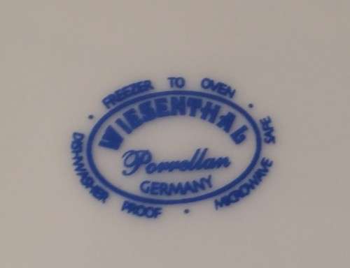 Wiesenthal germany lavender side   plate 17 cm