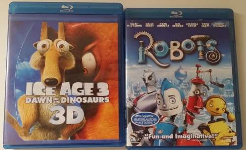 DVD blue ray Movies Ice Age 3 ,  Robots