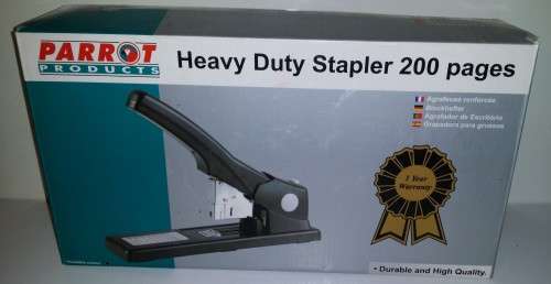 Parrot heavy duty Stapler 200 page