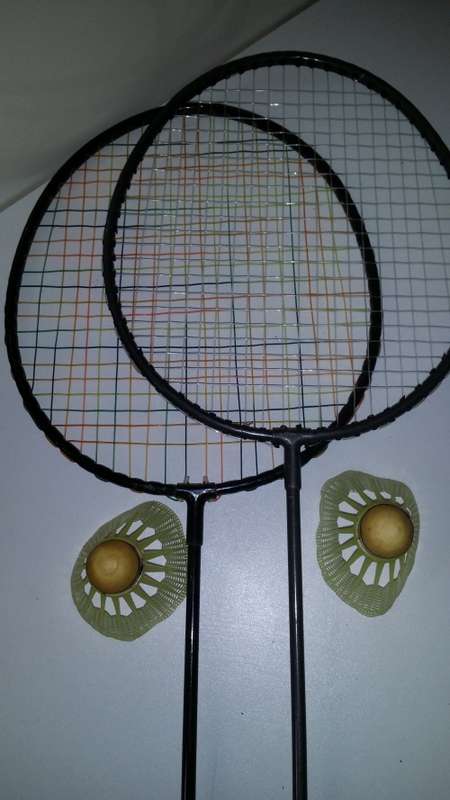 Two Badminton Racket