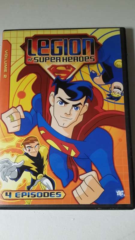 DVD - legion of super heroes
