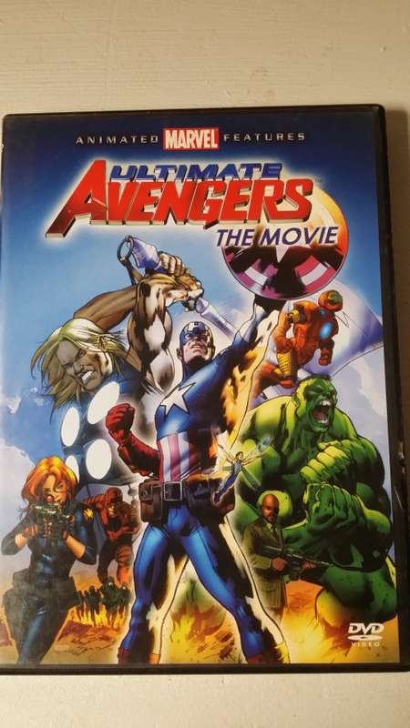 DVD - marvel ultimate avengers the movie
