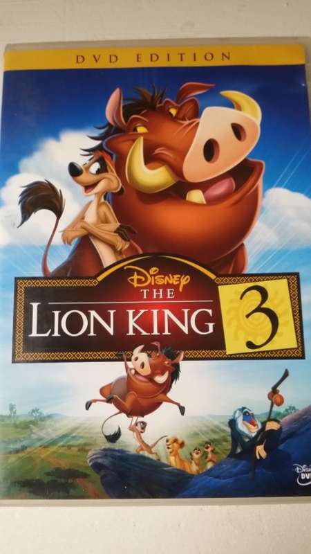 DVD Movie -  disney the lion king 3