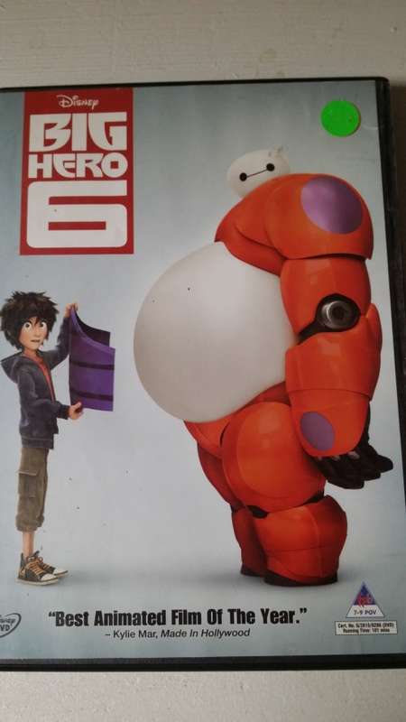 DVD Movie -  disney - big hero 6