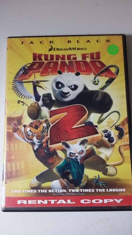 DVD Movie -  dreamworks - kung fu panda 2