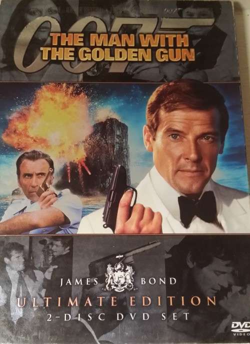 DVD  Movie : James Bond 007  Man with wjth  Golden Gun
