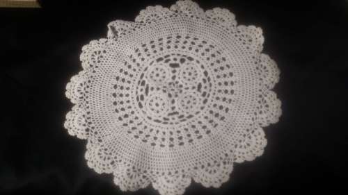 CROCHET  Doily cloth 28 cm