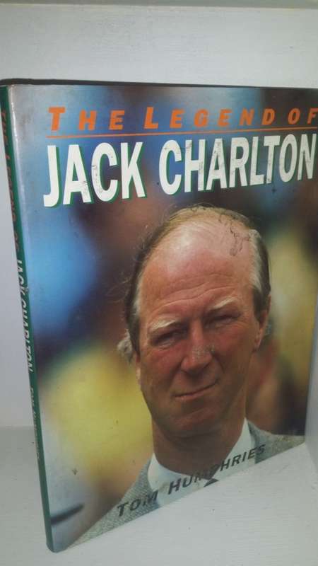 BOOK  - the legends of jack charlton - soccer
