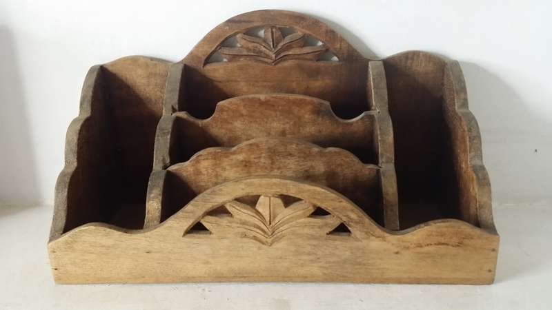 Wooden  Organizer 31 x 18 x 13 cm