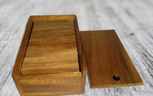 JENGO WOODEN 34 BUILDING BLOCKS GAME