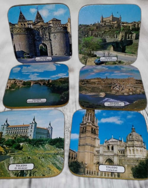 SET OF SIX COASTERS
