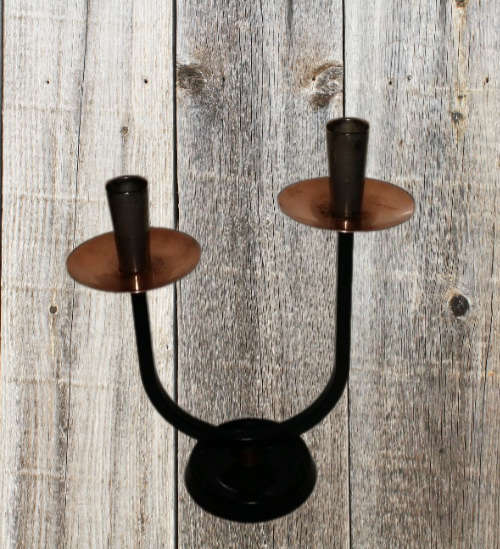 Copper an Metal Candle stick Holder