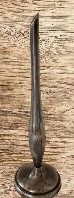 Silver Plated Bud Vase - 22 cm