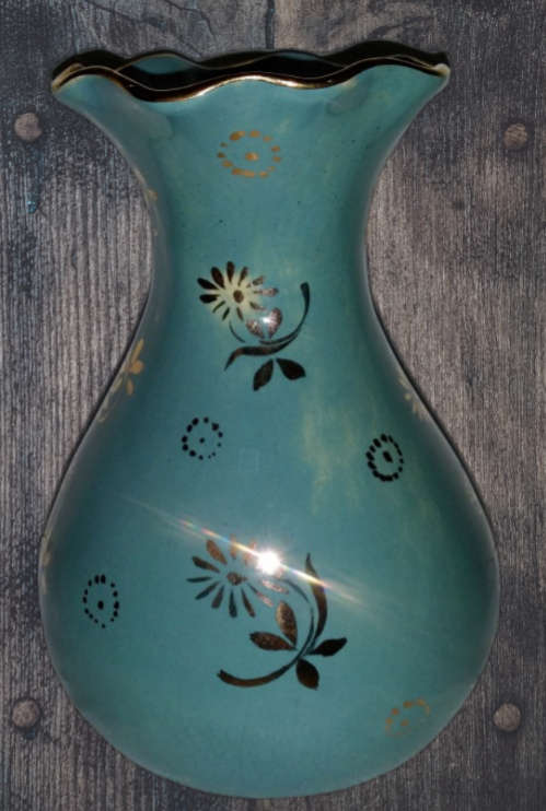 Hand painted Vase - 005 numbered 14 cm