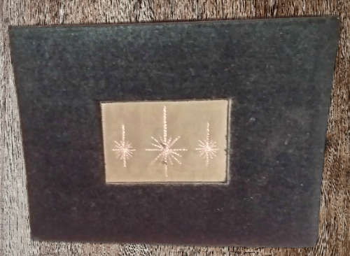 Vintage  velvet Photo Album 21 x 16 x 4 cm