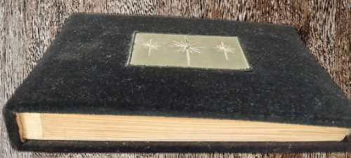 Vintage  velvet Photo Album 21 x 16 x 4 cm