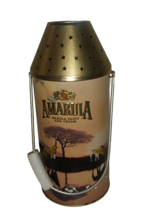 AMARULA TIN BOTTLE / CANDLE HOLDER