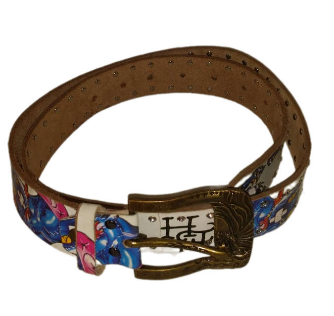 Don Ed Hardy Genuine Leather Belt
