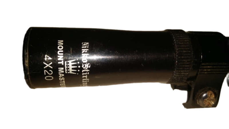 Nikko Stirling Mount Master Gun Scope 4 x 20