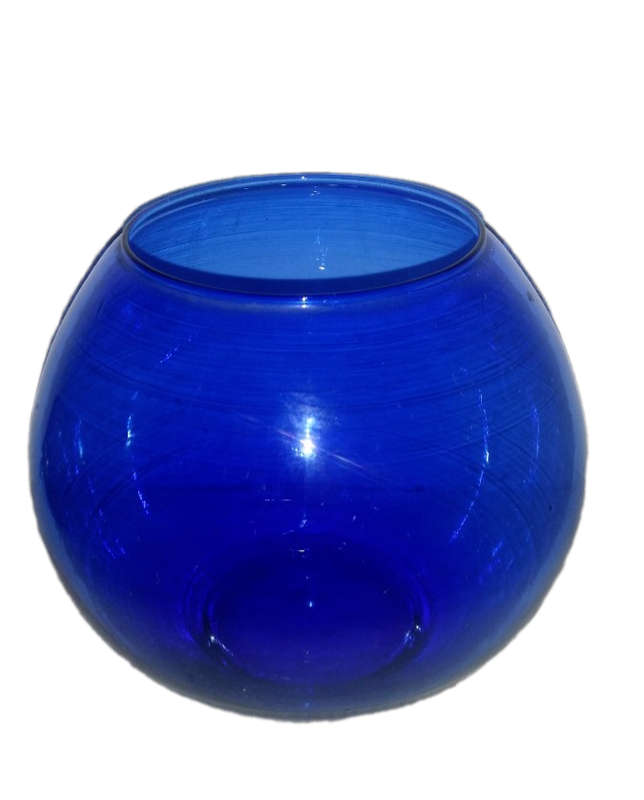 Blue Studio  Glass Vase 15 cm