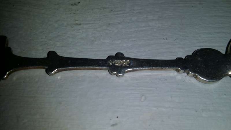 Set of Six Silver  Plate Tea Spoons