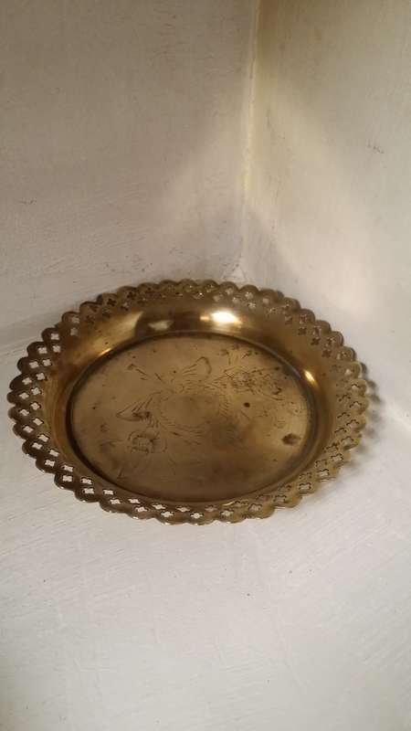 Brass  Small Tray 14 cm
