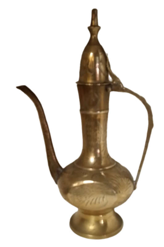 Turkish Brass  kettle  21 cm
