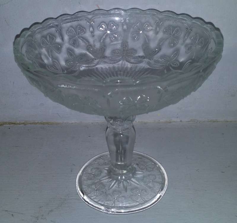 Glass Pedestal Bowl